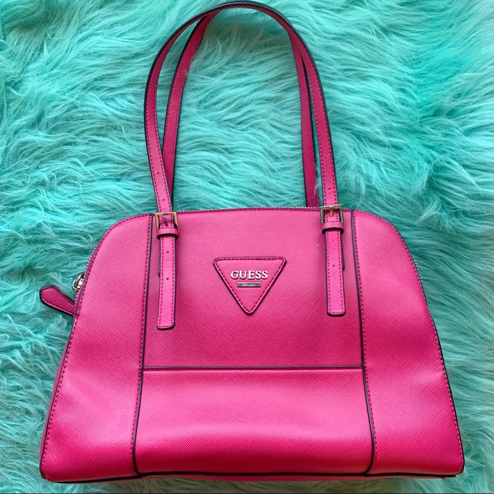 Hot Pink Guess Handbag